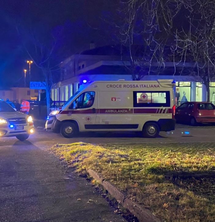 I soccorritori sul posto a Fagnano