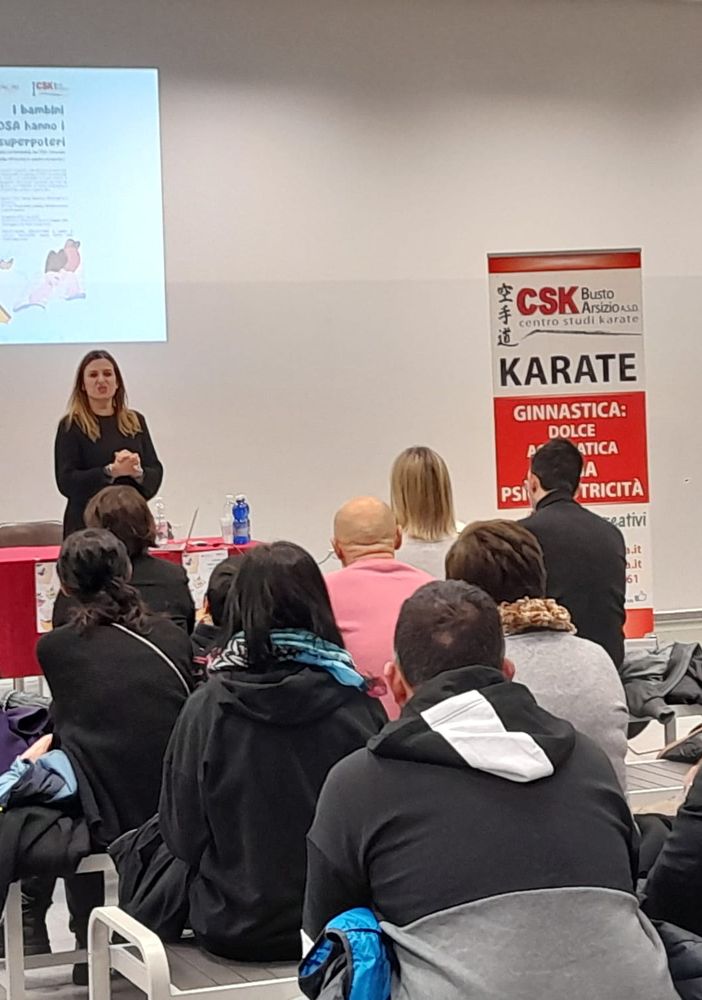 La conferenza a tema Dsa al Centro Studi Karate