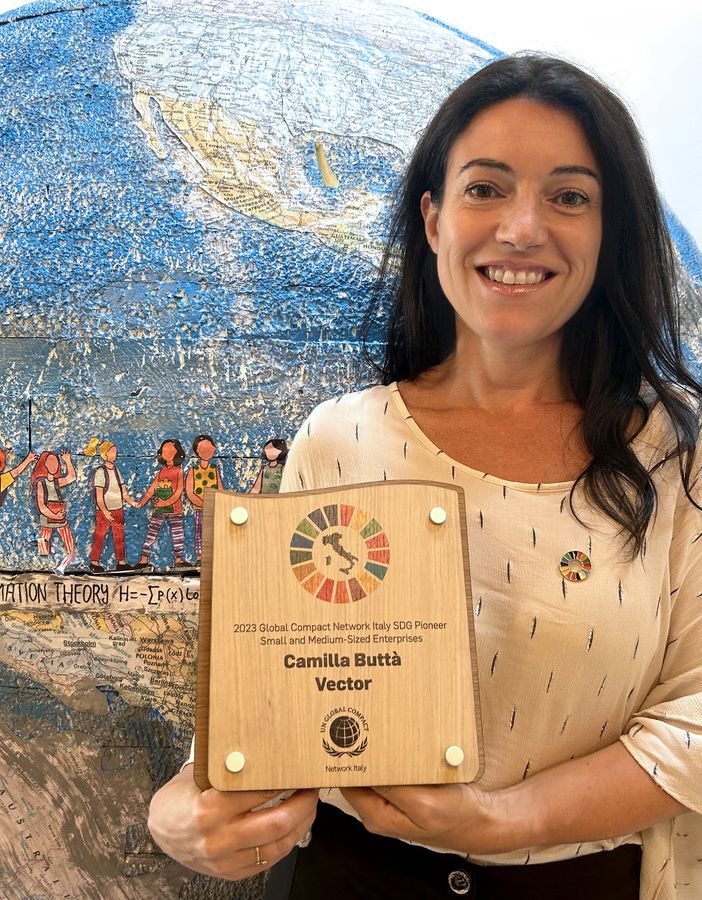 Camilla Buttà e il suo premio