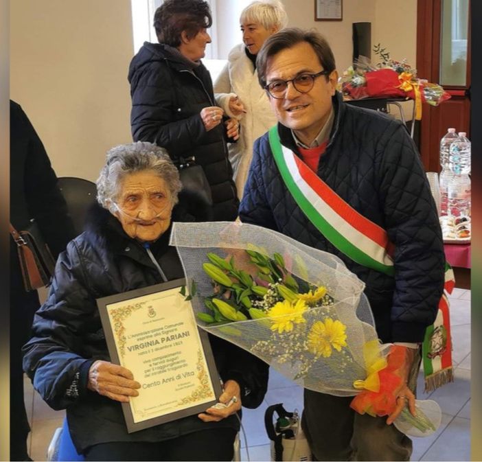 Samarate festeggia i 100 anni di Gina