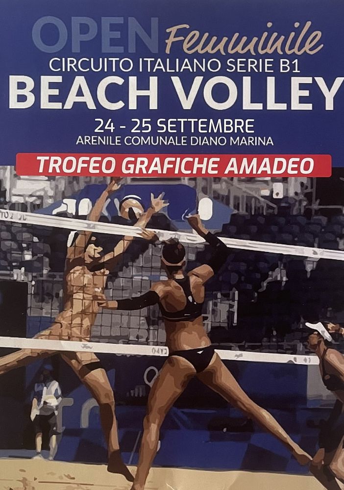 Beach volley: l’Open 2x2 fa tappa a Diano Marina
