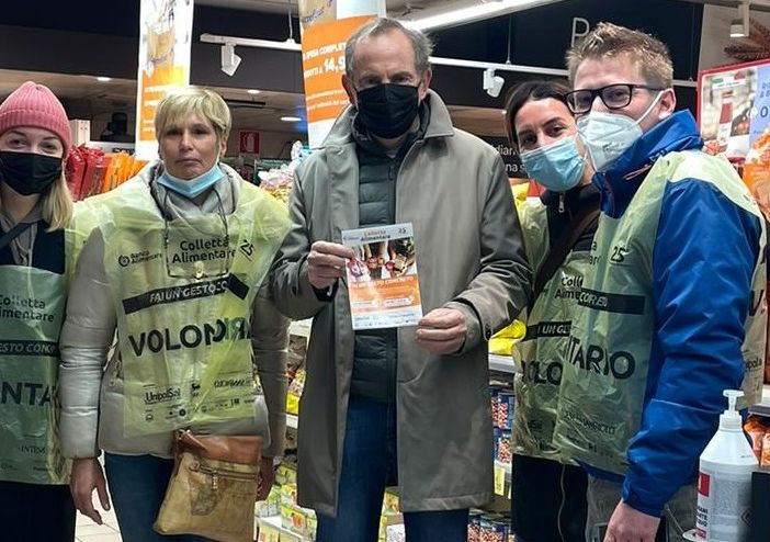 Giornata della colletta alimentare: plauso del sindaco di Busto