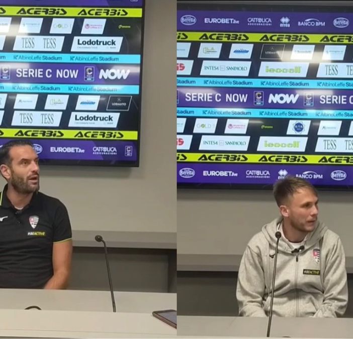 Mister Colombo dopo l’Albinoleffe: «Ci manca il gol per sbloccarci»