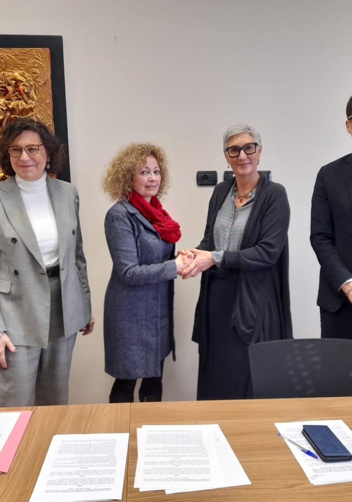 Da sinistra, Catia Fantin, Nicoletta Danese, Daniela Bianchi, John Tremamondo