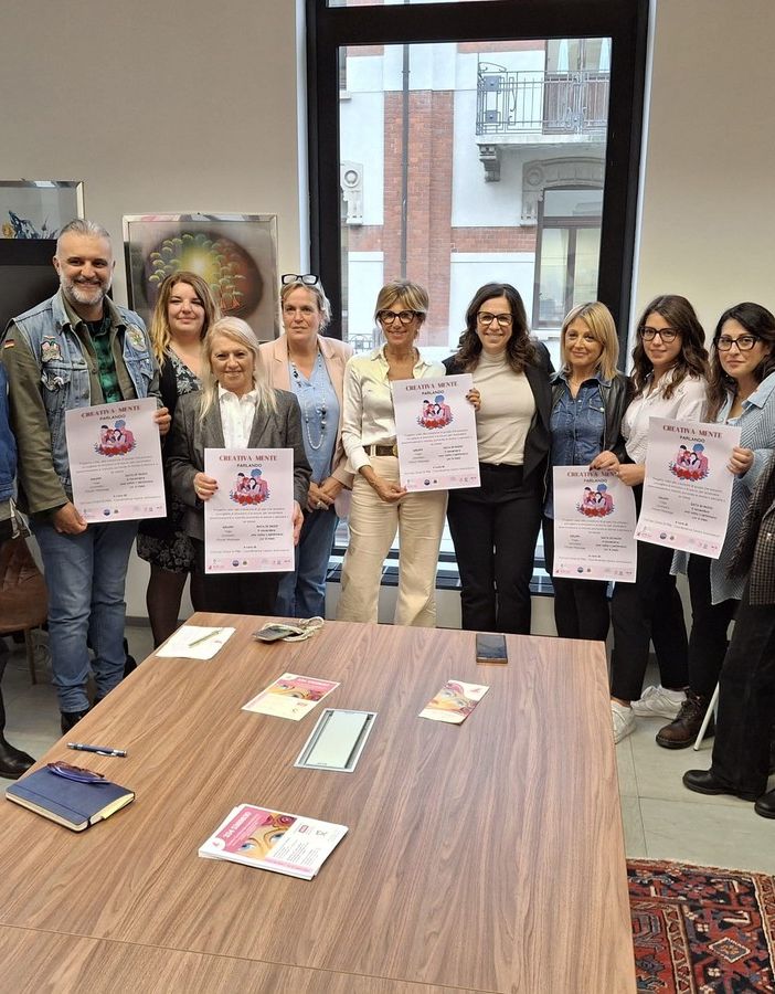 La presentazione di Creativa-mente, nella sede di E.Va Odv