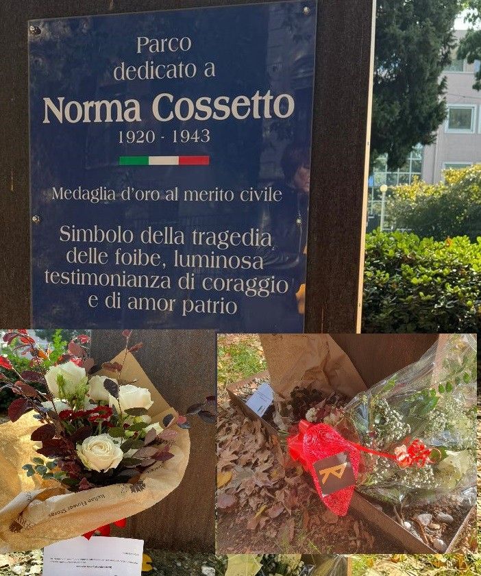 Gli omaggi floreali per Norma Cossetto (1920-1943)