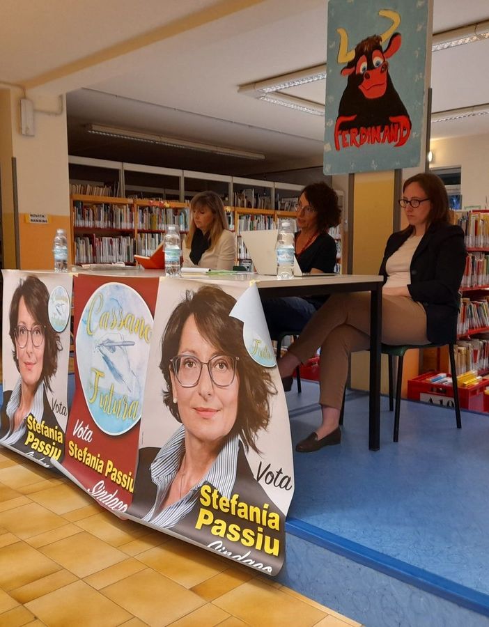 Da sinistra, Stefania Barile, Stefania Passiu, Martina Oldrini