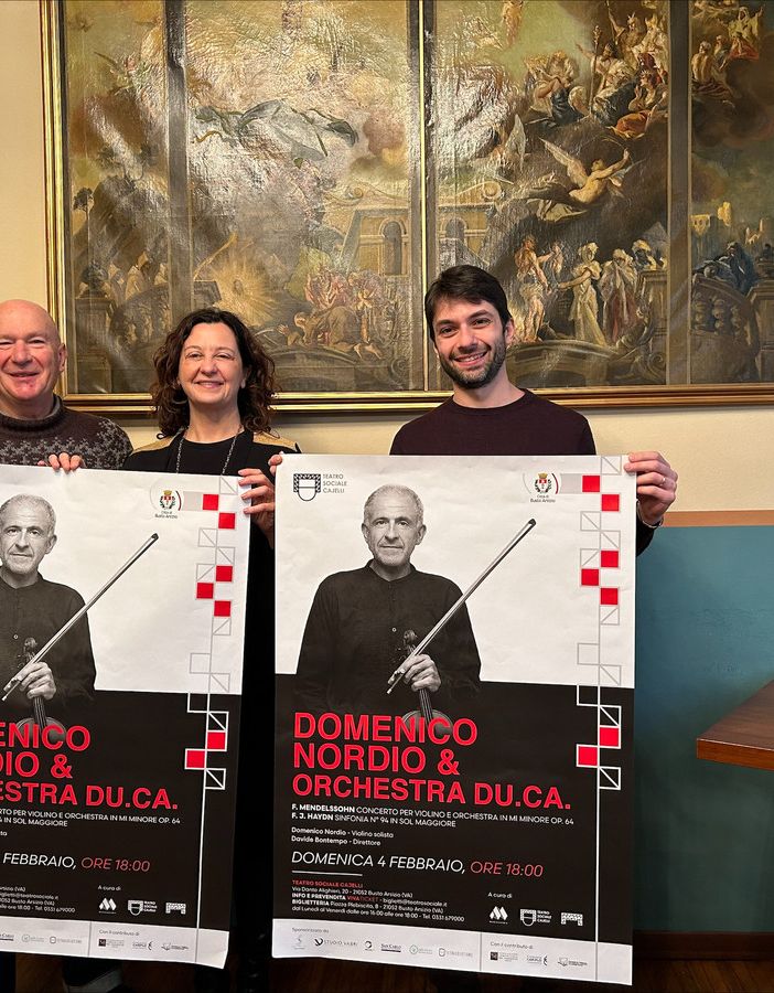 Domenico Nordio arriva a Busto Arsizio