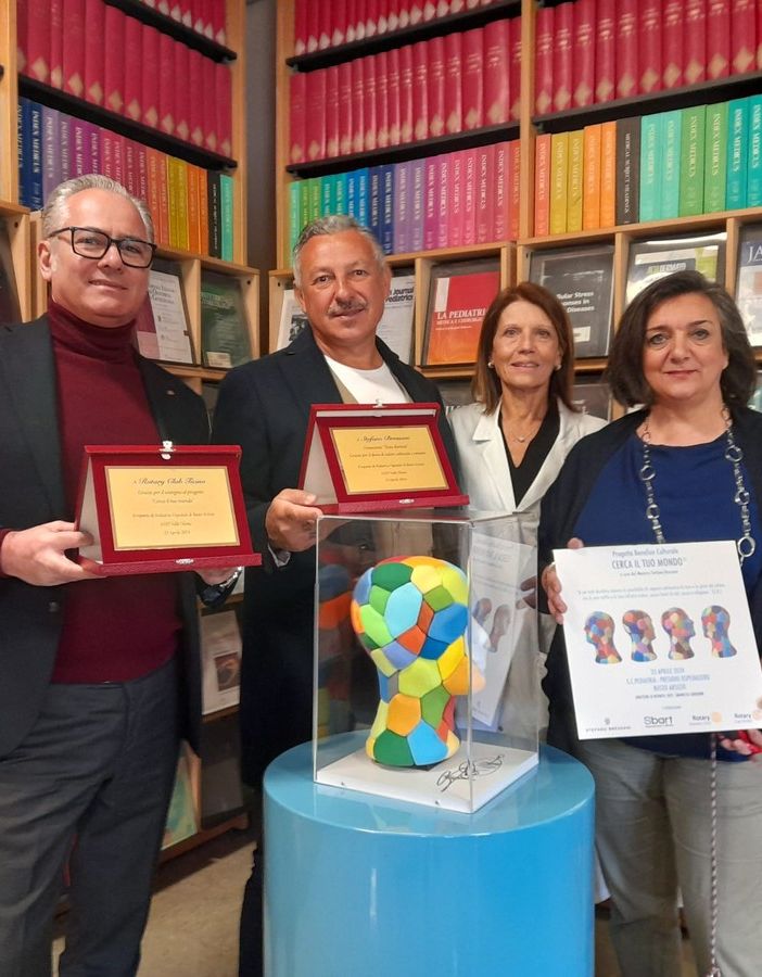 Da sinistra, Luigi Rondanini, Stefano Bressani, Simonetta Cherubini, Stefania Stigliano