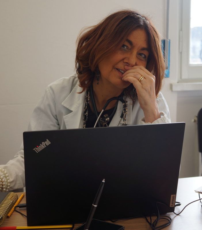 La dottoressa Alba Sciascera, Direttore UOC Medicina dell’ospedale di Saronno