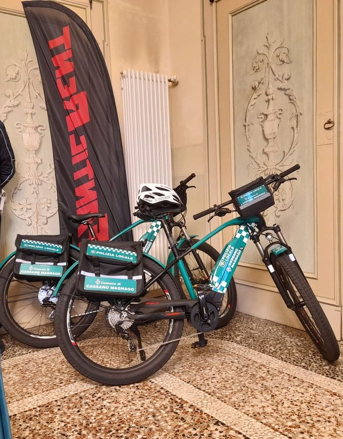 Anche la Polizia Locale di Cassano pedala