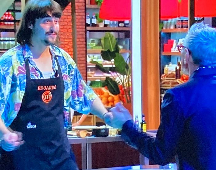 MasterChef: Edoardo fa un gran minestrone e si salva dall'eliminazione
