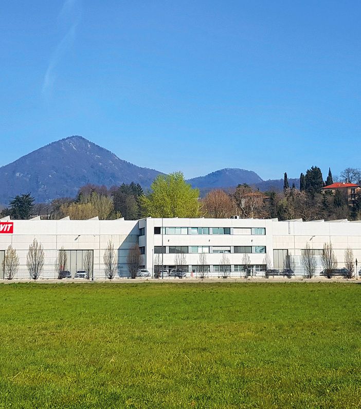 Lo stabilimento di Erba