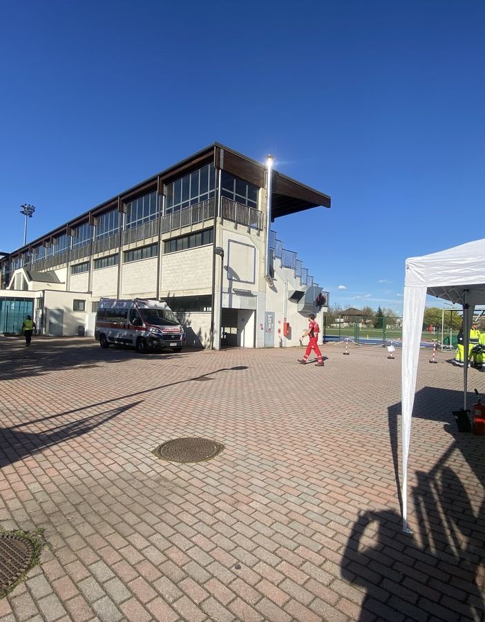 FOTO E VIDEO. Maxi-esercitazione in caso di emergenza: il tour del campo di Busto Arsizio e di Olgiate