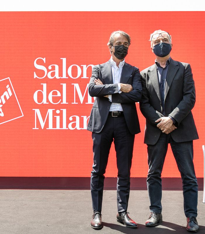 La presentazione dell'evento del Salone del Mobile oggi a Milano (foto di Gianluca Di Ioia)