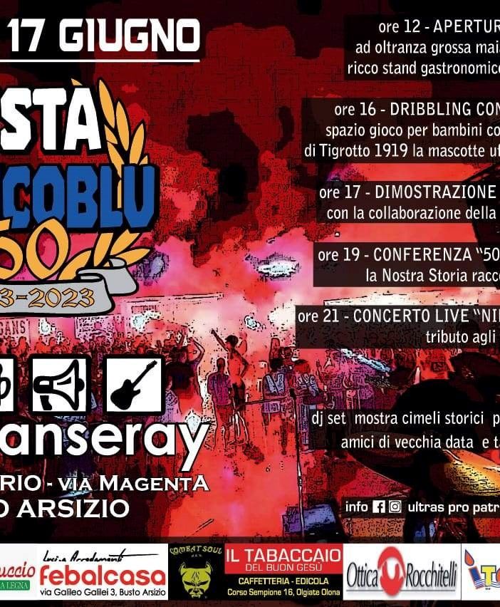 Sabato torna la festa Biancoblu con un compleanno speciale: i 50 anni della curva