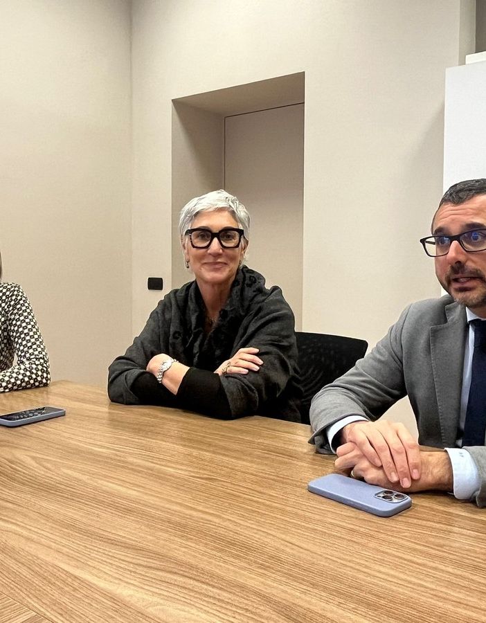 Da sinistra: Francesca Crespi, Daniela Bianchi e Stefano Schieppati