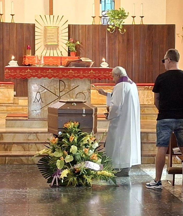 L'ultimo saluto a Lorys Bellapianta