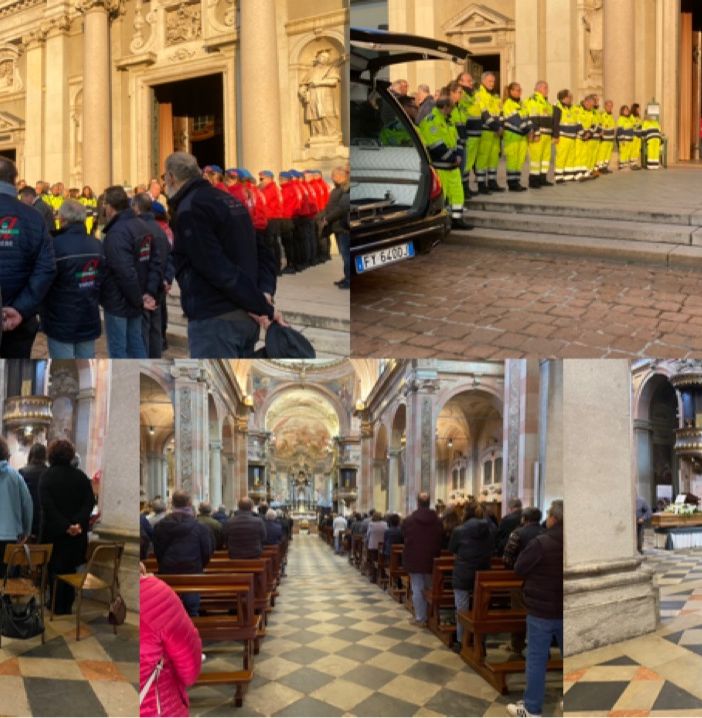 L’ultimo saluto a Francesco Rosa: «Grazie per tutto quello che ci hai dato» 