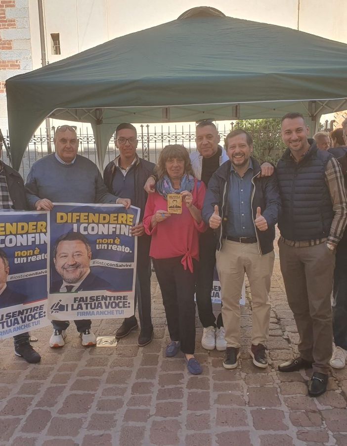 Busto, Lega in piazza per il tesseramento: «Sempre tra i cittadini»