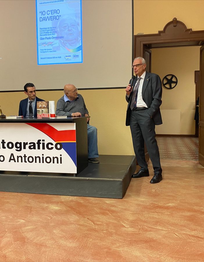 Ormezzano, il gusto dell'ironia e «il giornalismo più bello». E il Panathlon la Malpensa si commuove ricordando Cesare Vago