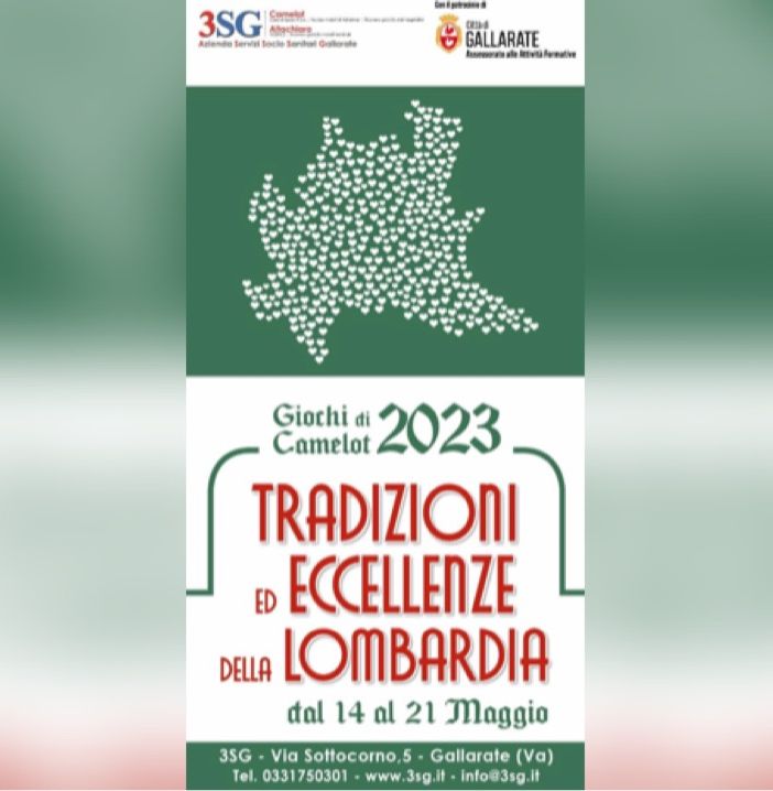 Dal 14 al 21 maggio tornano i &quot;Giochi di Camelot&quot; e quest'anno il tema sarà &quot;Tradizione ed eccellenze della Lombardia&quot;: «Un tuffo nei ricordi, nelle musiche, nella cultura e nei sapori»