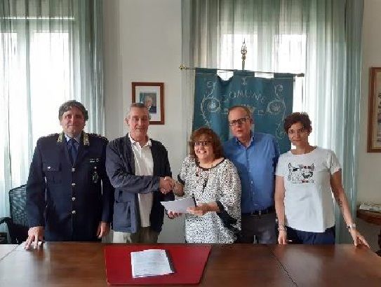 La firma della Convenzione in Comune a Olgiate