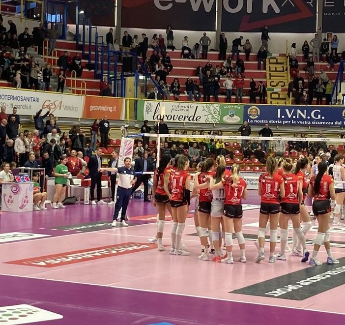 Uyba oltre le difficoltà. Che vittoria piena contro Casalmaggiore (3-1)