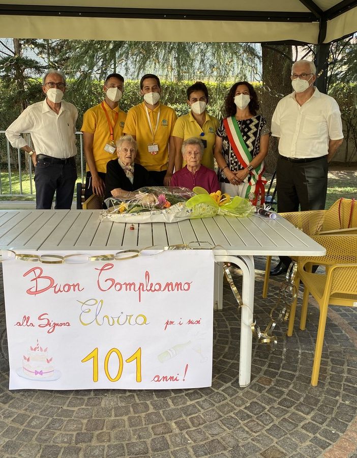 Auguri! 101 candeline per Elvira Binda