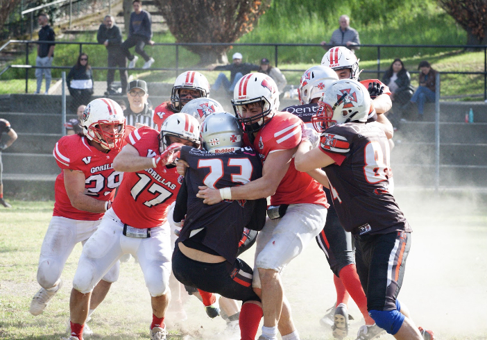 Il cuore non basta ai Gorillas per battere Monza. Attesa per lo Spring Break Bowl