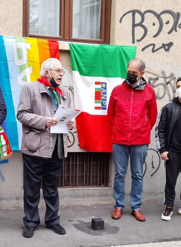 Cerimonia del 23 aprile, si sta per scoprire la pietra d'inciampo dedicata a a Vittorio Arconti