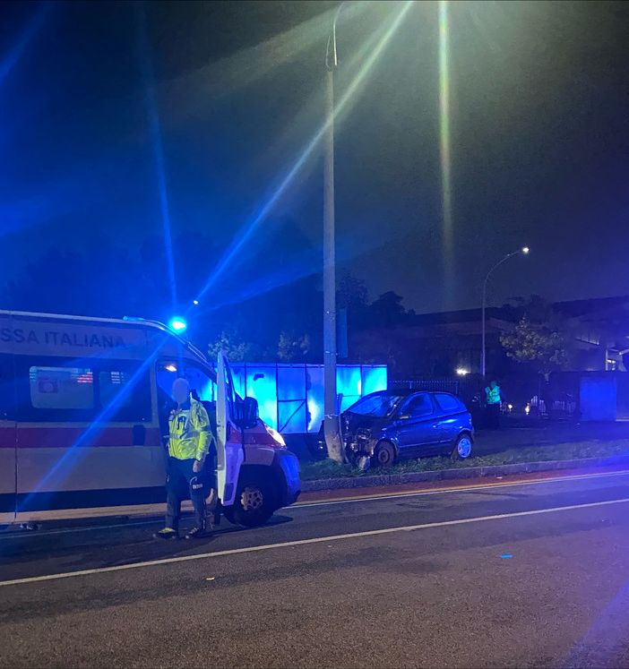 Doppio incidente in viale Stelvio a Busto Arsizio