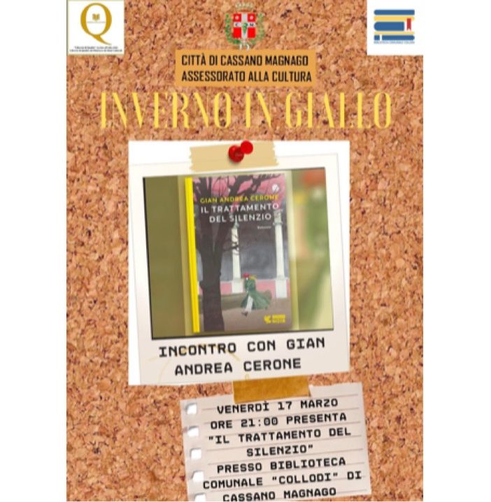 Foto dalla pagina Facebook &quot;Biblioteca Comunale di Cassano Magnano&quot;