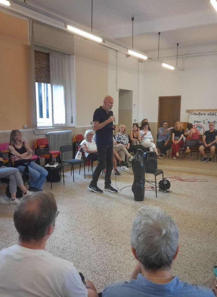 L'incontro con Paolo Orio, dell'Associazione Italiana Elettrosensibili