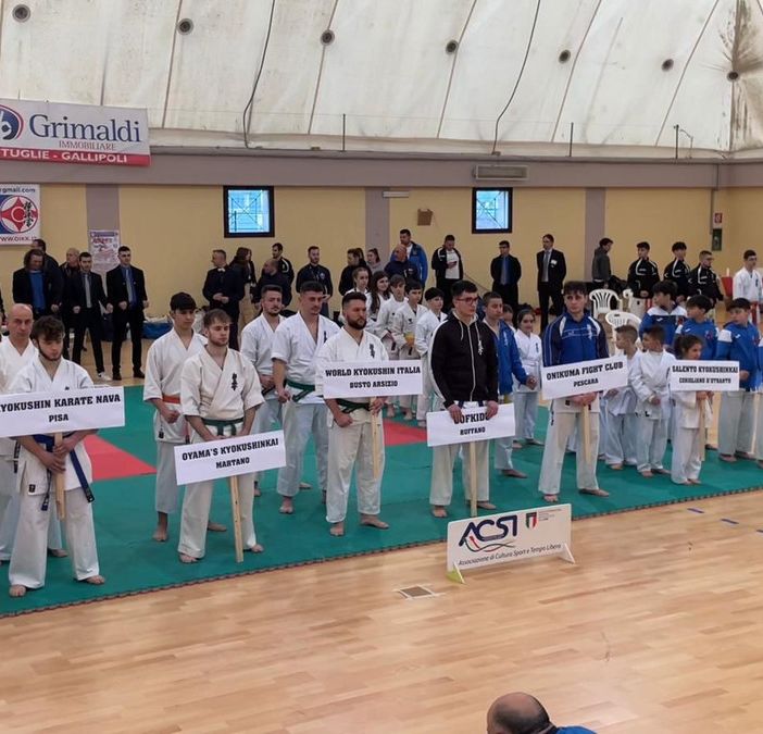 Campionati Italiani di Karate Kyokushinkai, due medaglie per Busto