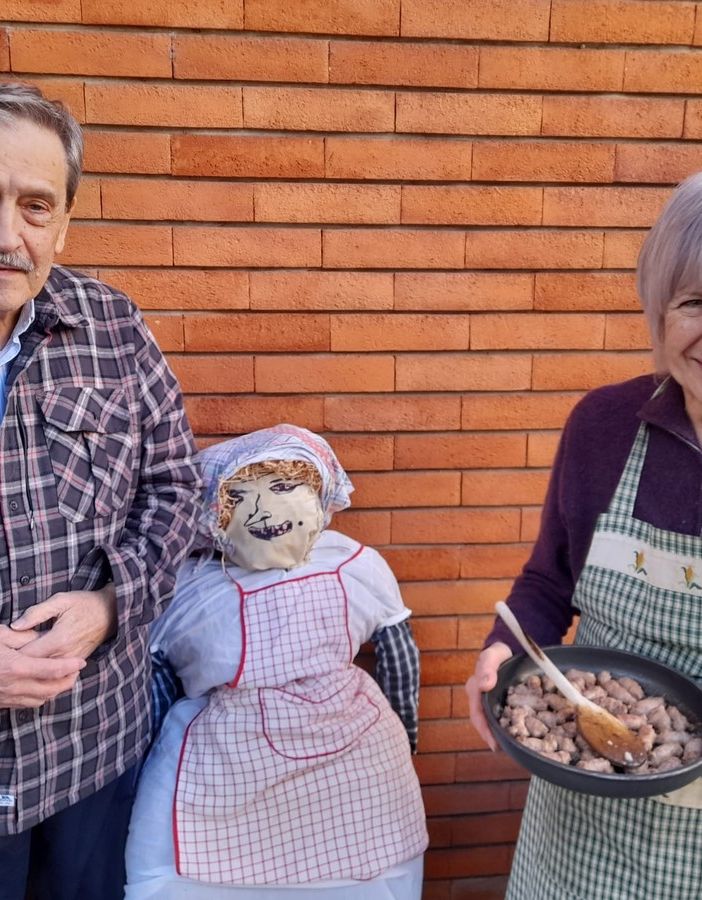 Franco e Silvia con la loro giöbia