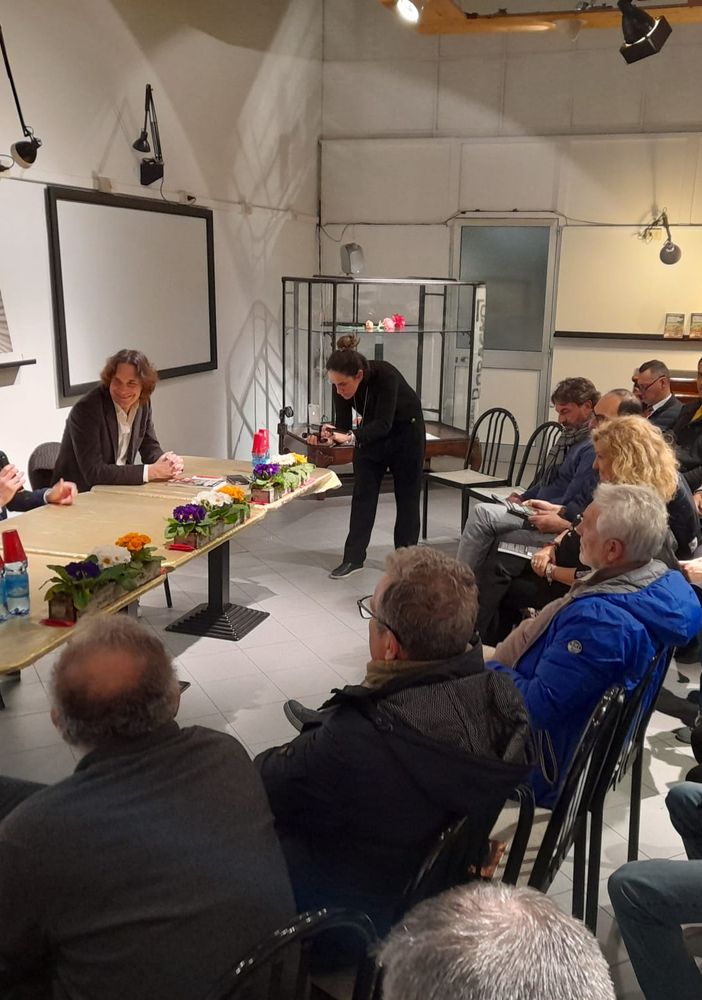 La presentazione alla Galleria Boragno
