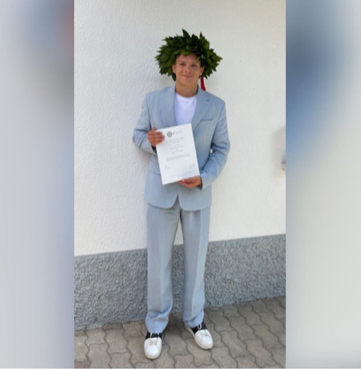 Pro Patria. Leonardo Stanzani diventa dottore in Scienze delle Attività Motorie e Sportive