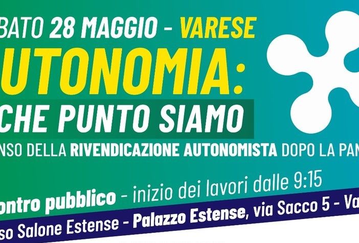 “Autonomia: a che punto siamo?”. Se ne parla a Palazzo Estense con Attilio Fontana e Fabrizio Cecchetti