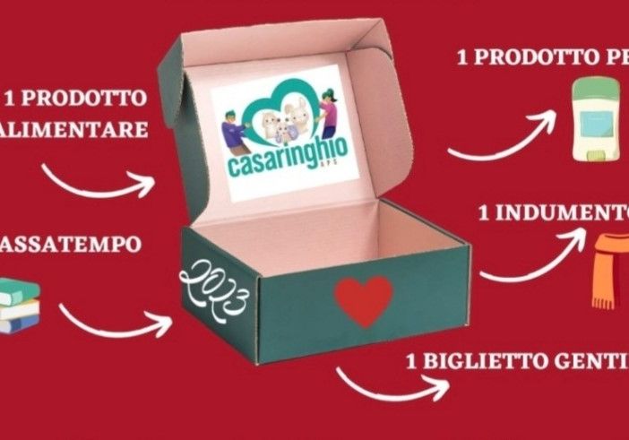 Torna la raccolta delle scatole solidali di Natale di Casaringhio. Anche per gli amici a quattro zampe