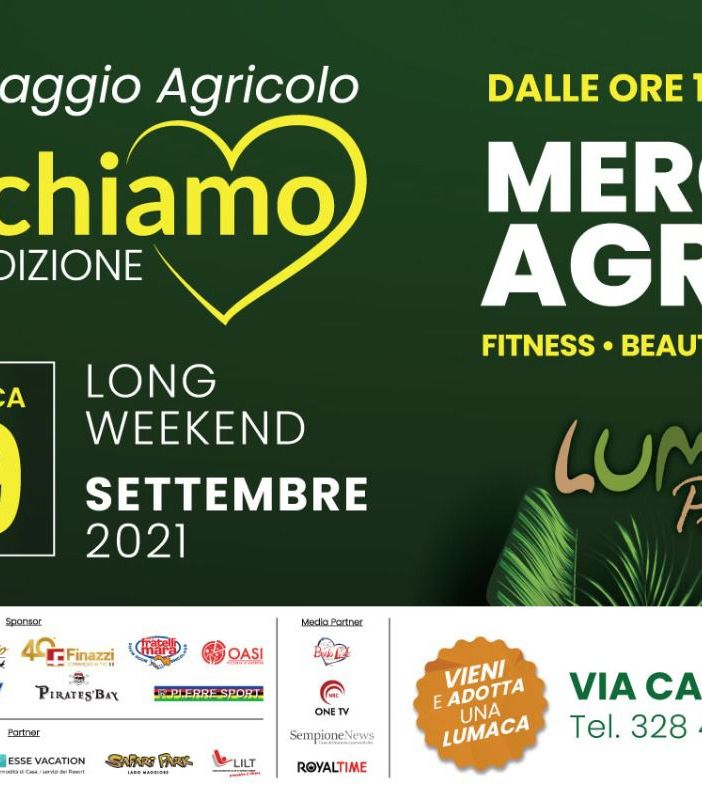 Busto, nel fine settimana torna “Lumachiamo”