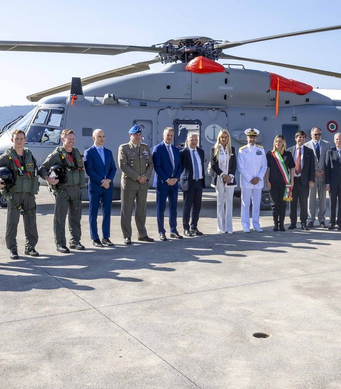 Leonardo: completate le consegne di elicotteri NH90 della Marina Militare Italiana