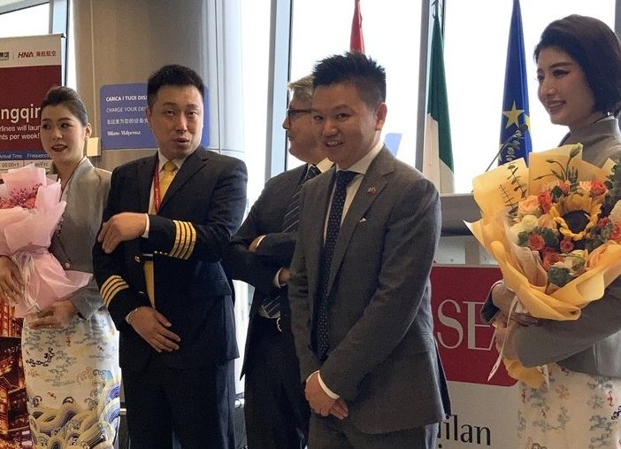 Hainan Airlines inaugura un nuovo volo diretto da Malpensa alla Cina
