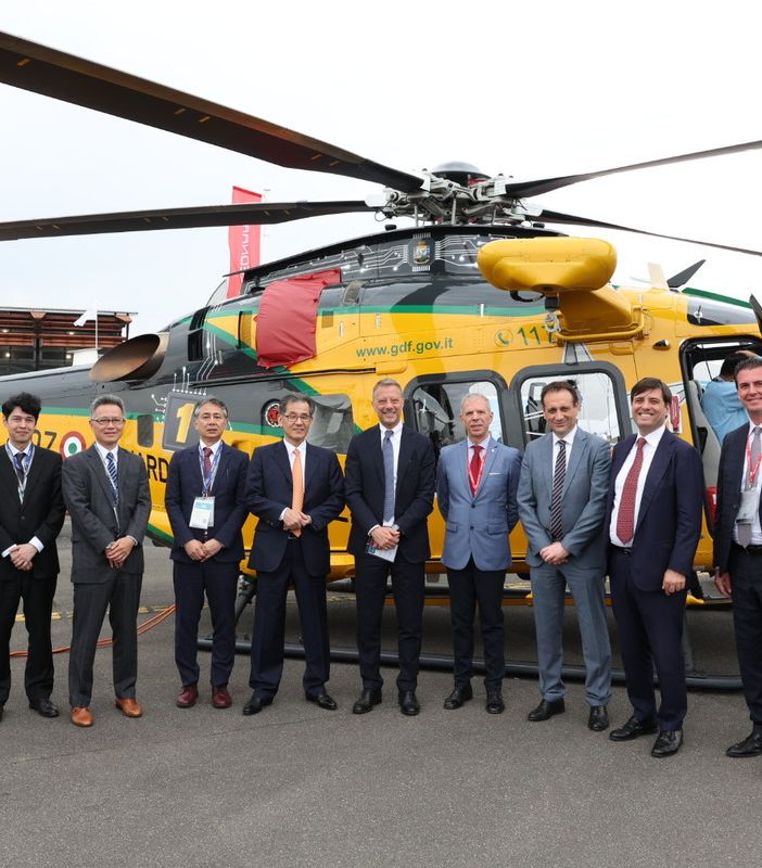 Leonardo: Mitsui Bussan Aerospace firma contratto per due elicotteri AW169. Si rafforza la presenza nel mercato giapponese