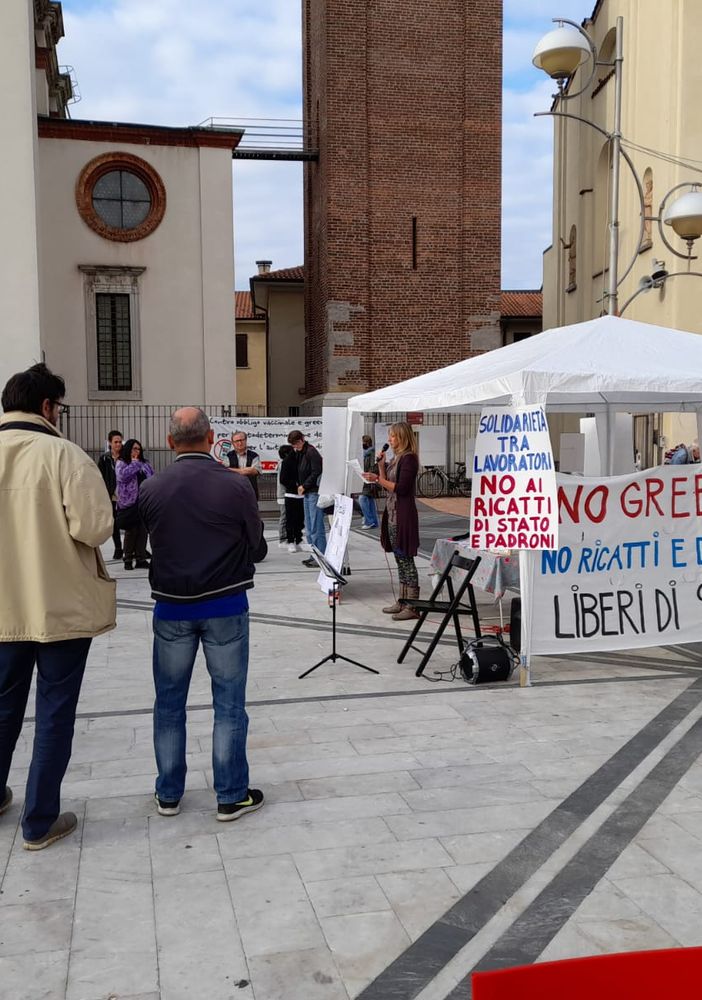 No Green Pass da Busto a Varese. Sabato una conferenza “a cielo aperto” sul Covid