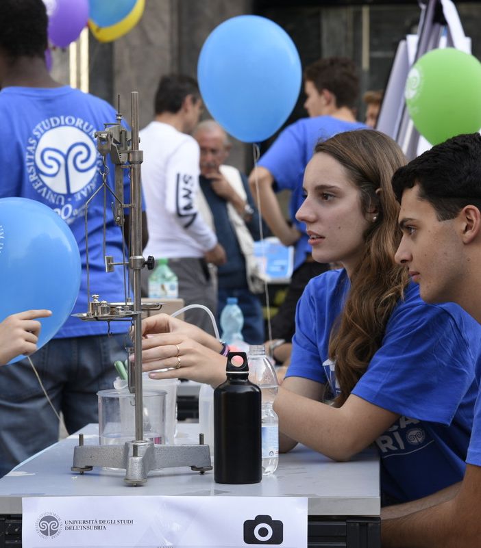 Notte dei ricercatori «Be ready for the future»: l’Università dell’Insubria racconta scienza e ricerca a Varese, Como e Busto Arsizio