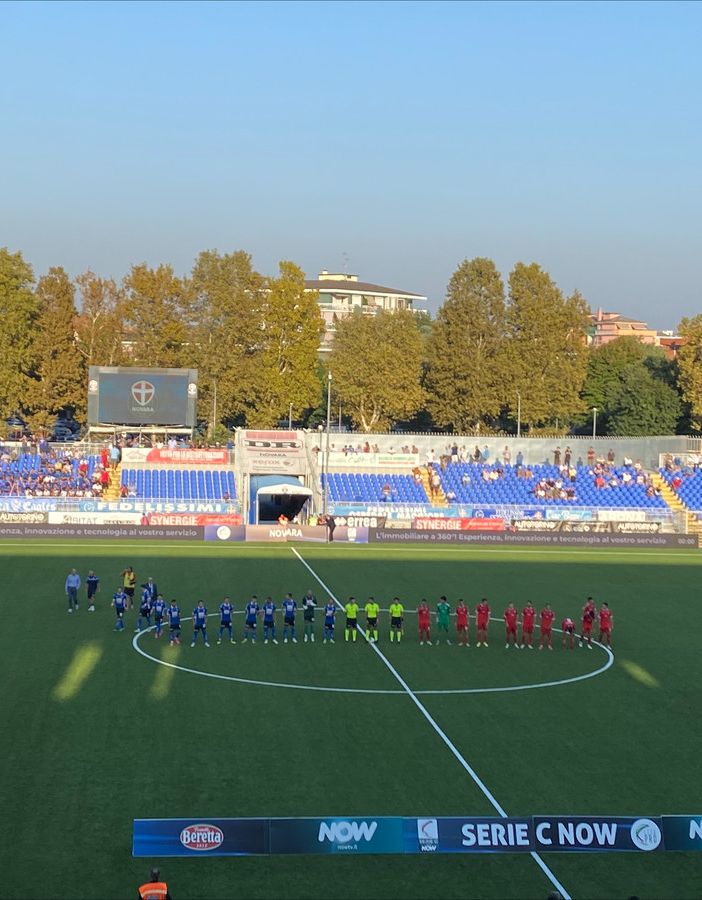 Pro Patria, buona la prima... In trasferta. A Novara si chiude 1-2