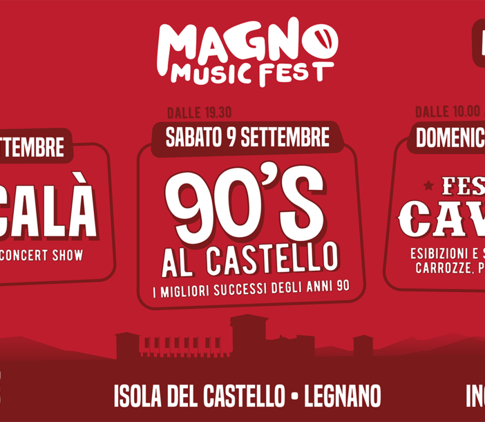 All'Isola del Castello tocca al “Magno Music Fest” con Jerry Calà e la Festa del Cavallo