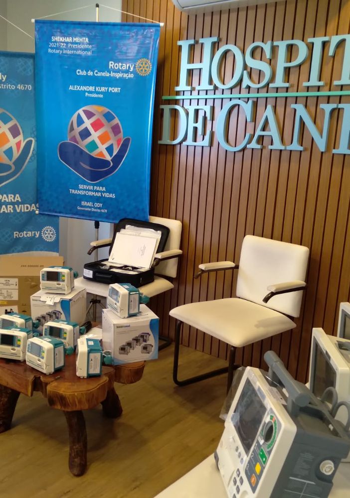 Dal Rotary Club Ticino una donazione per l'ospedale di Canela in Brasile