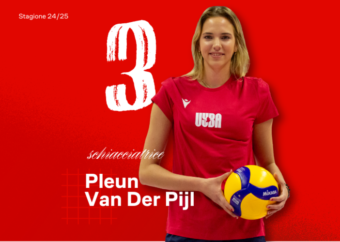 Giovane e vincente: Pleun Van Der Pijl è della Uyba